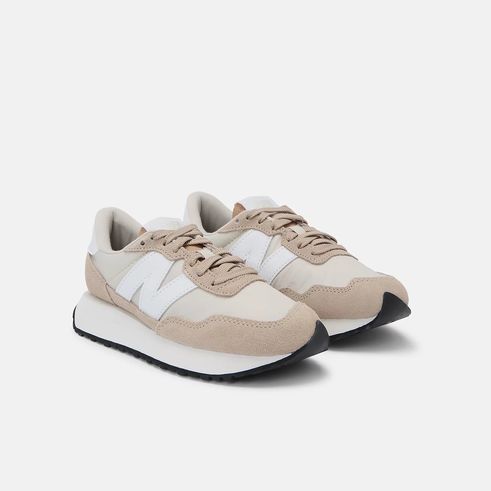 237 Sneaker for Men & Women - Brown & White Casual Shoes for Walking, Running & Everyday Wear - Comfortable & Stylish Sneakers for Workouts, Gym & Outdoor Activities