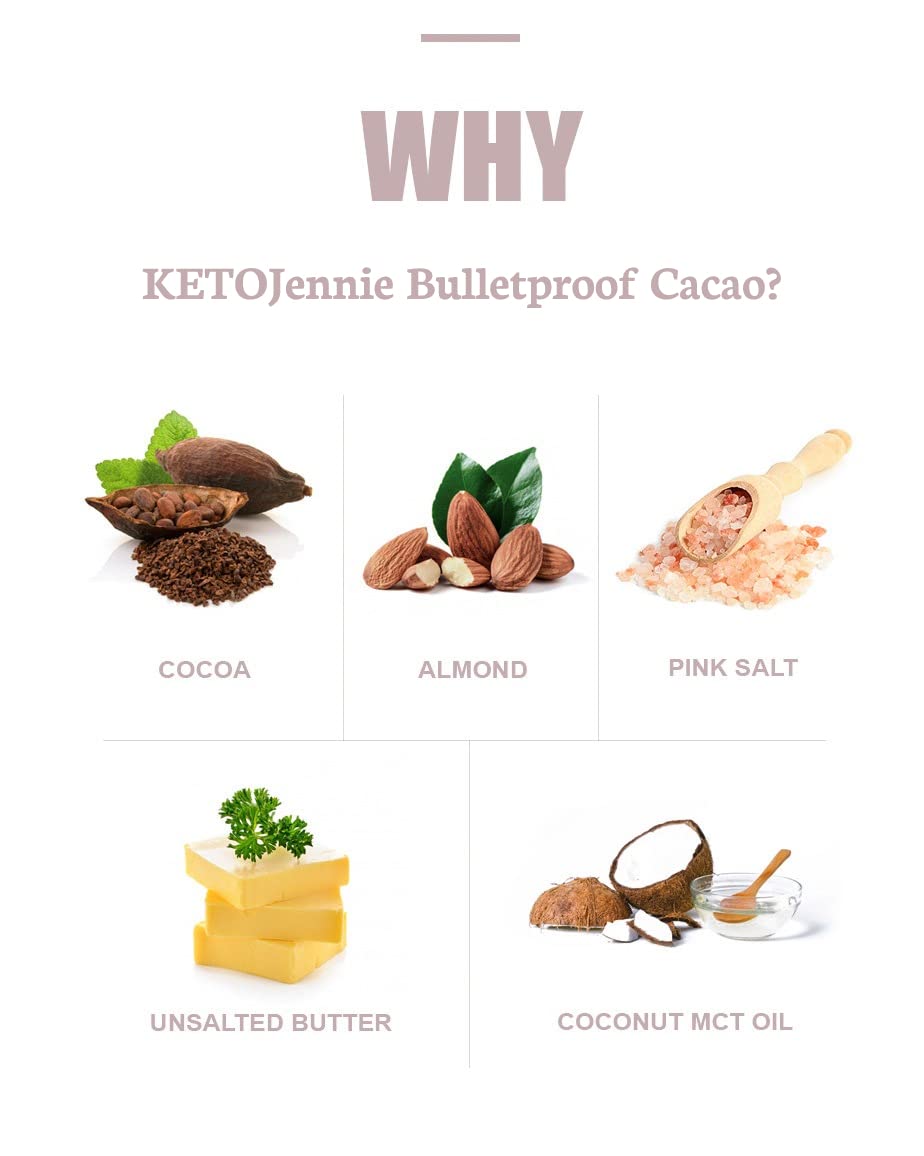 KETOJennie Sugar-Free Stevia Chocolate Milk Powder (7.7oz X 24 Pack) - Low Calorie, No Additives, Bulletproof Cacao for Keto Diet | Perfect for Breakfast, Snacks & Weight Loss for All Ages