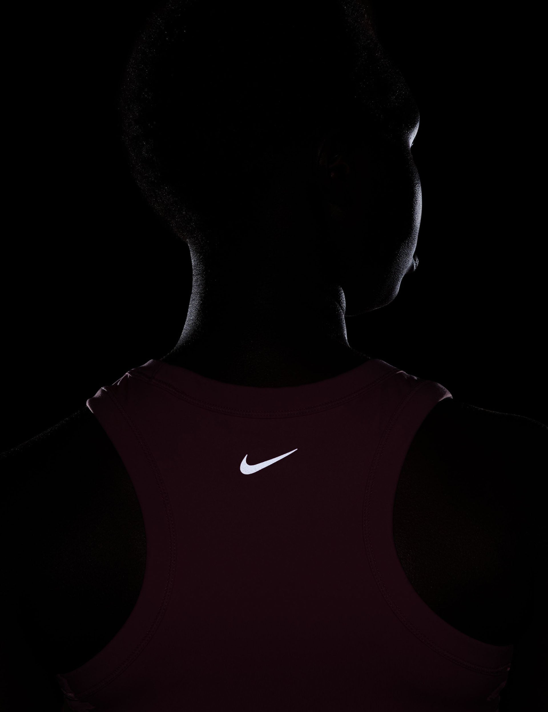 Nike Dri-FIT Cropped Fitted Tank Top for Women - Breathable, Moisture-Wicking Workout Shirt in Elemental Pink/Black | Yoga, Running, Gym & Casual Wear