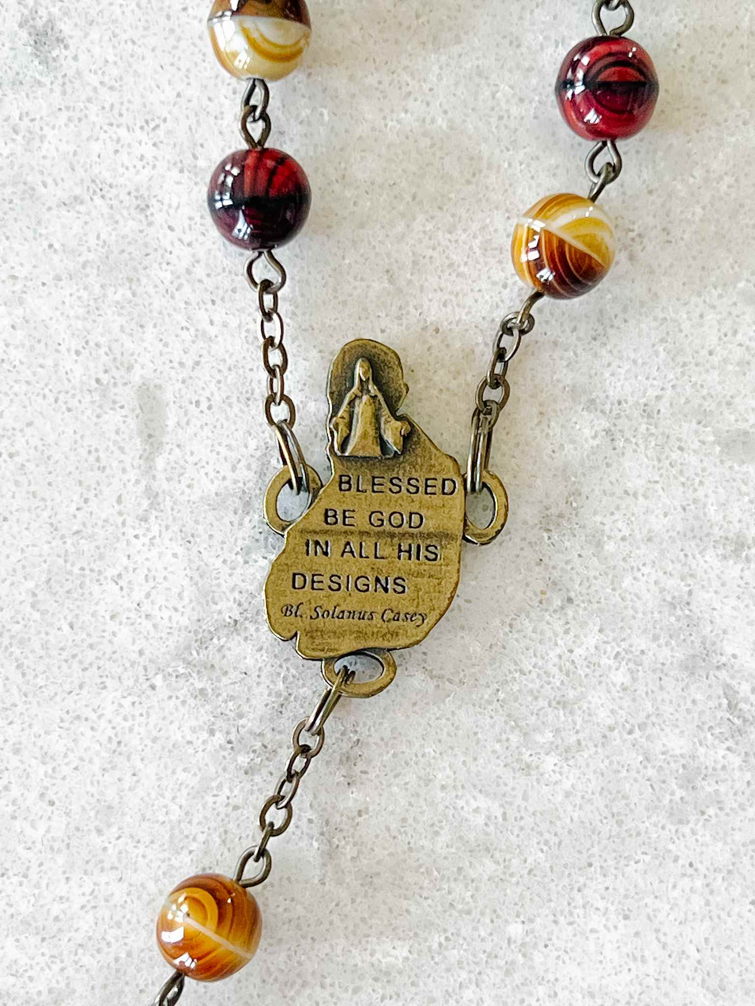 Blessed Solanus Casey Rosary - Catholic Prayer Beads for Devotion & Meditation | Perfect for Daily Prayer, Church Use & Spiritual Gifts