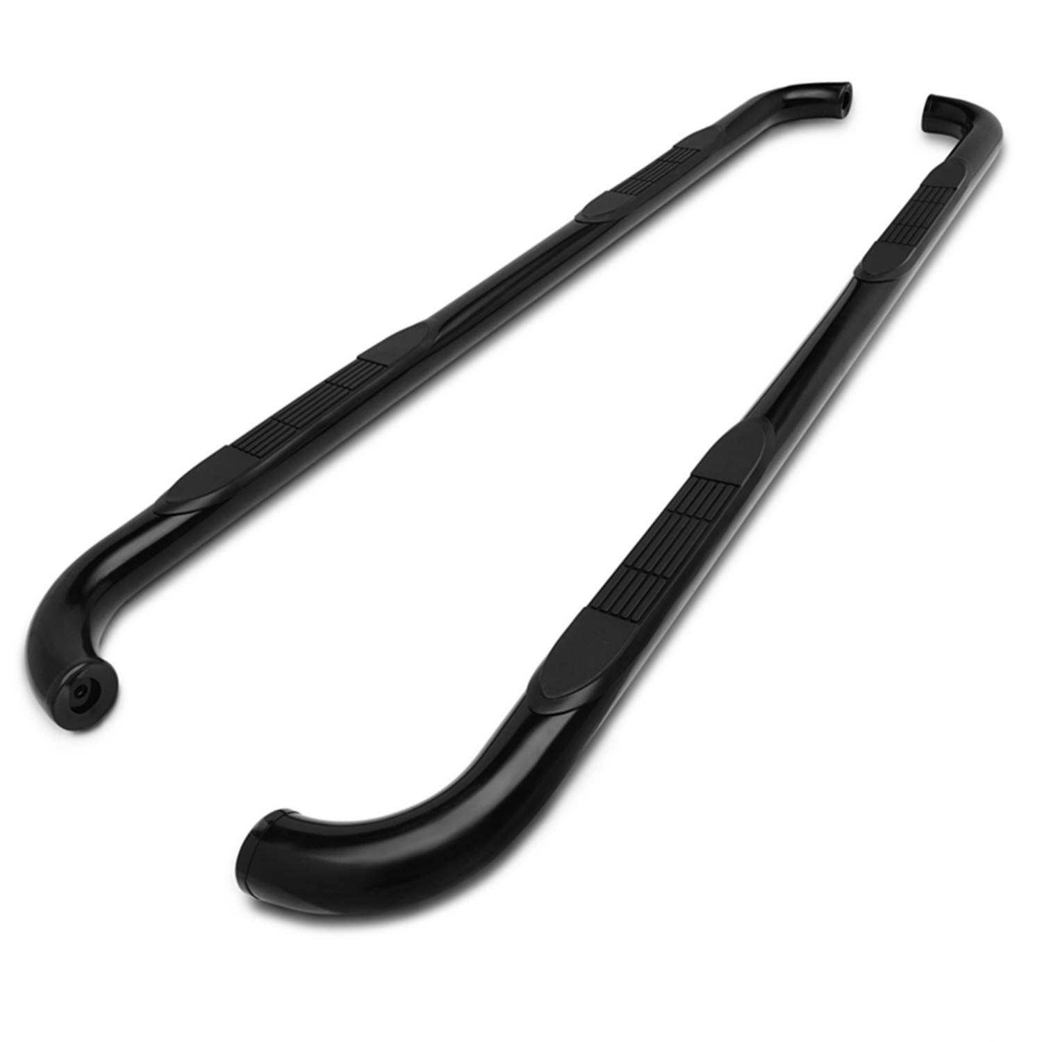 Black TAC Side Steps for 1999-2016 Ford F250/F350 - Off Road Running Boards
