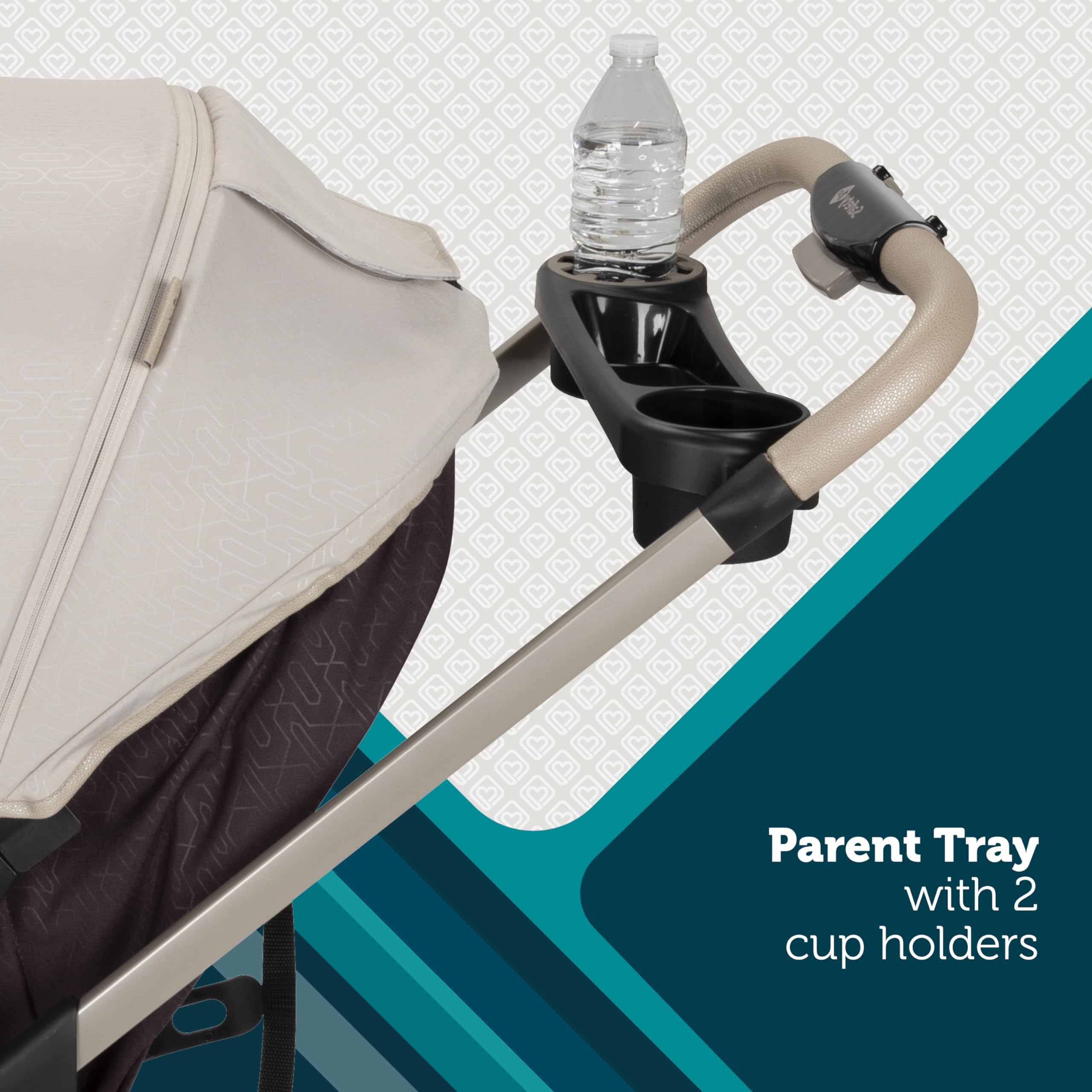 Safety 1st Deluxe Grow and Go Travel System - 8-in-1 Convertible Stroller & Car Seat Combo for Infants 4-30 lbs | Lightweight, Adjustable & Easy Fold | Perfect for Travel, Shopping & Daily Outings with Baby