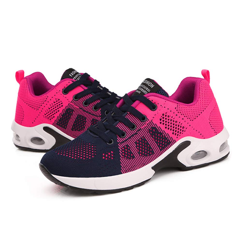 HROYL Women's Split Sole Dance Sneakers - Non-Slip Jazz Shoes for Fitness, Sports & Dance (Model 716-1722) | Perfect for Jazzercise, Zumba & Studio Performances