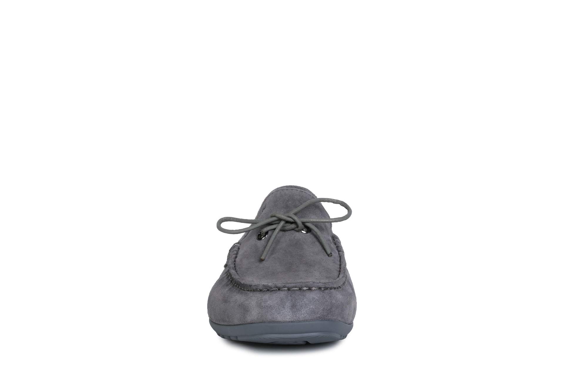 Geox Men's Tivoli Loafers - Comfortable & Stylish Casual Shoes for Business & Travel | Breathable Leather Slip-Ons for Work, Office & Everyday Wear