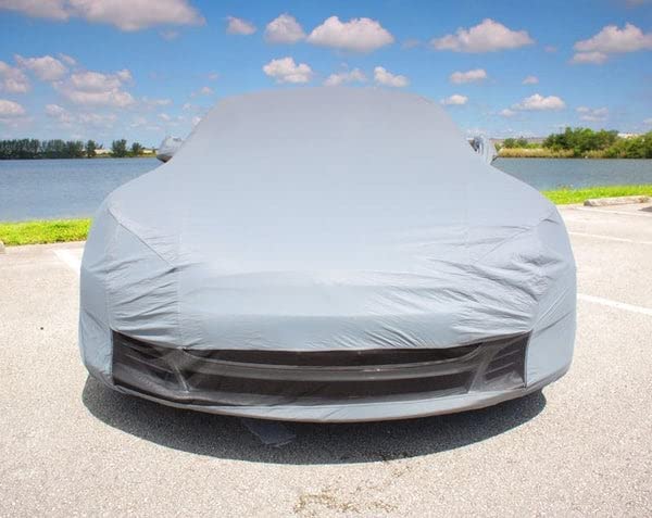 EVANNEX All-Weather Waterproof Car Cover for Tesla Model S - Outdoor Vehicle Accessories with Ventilated Mesh & Charging Port Access - Perfect for Garage, Driveway & Long-Term Storage Protection