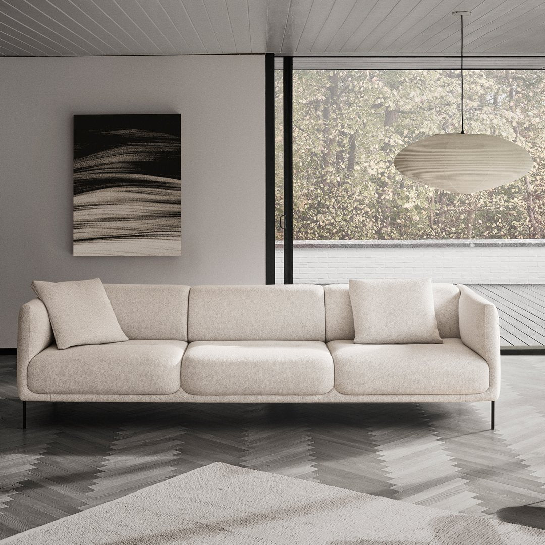 Erik Jørgensen Konami Sofa - Modern Scandinavian Design Leather Sofa for Living Room, Lounge & Office - Premium Comfort Furniture for Home Decor