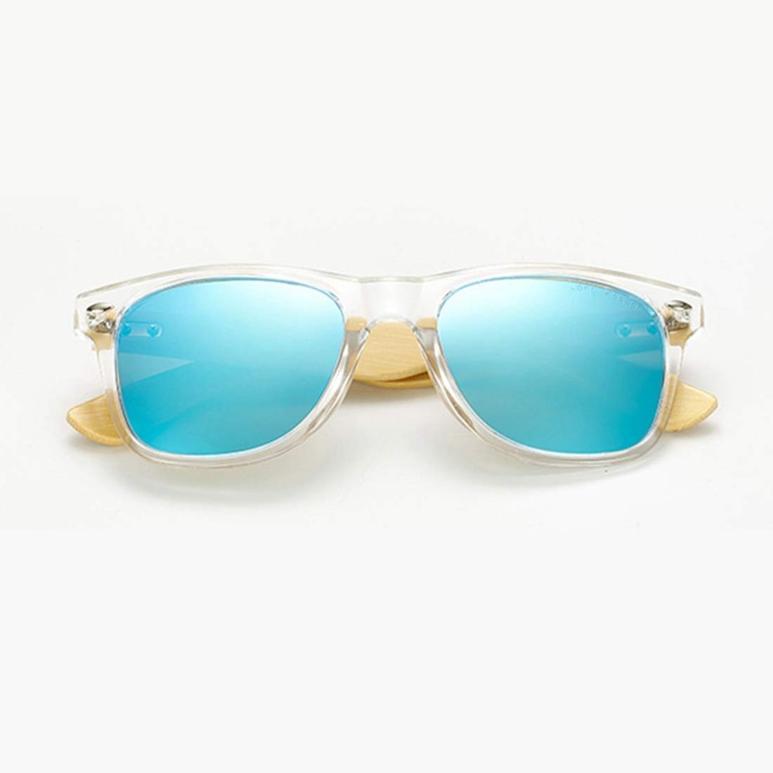 Polarized Bamboo Wood Sunglasses for Women & Men - UV Protection Classic Driving Glasses - Perfect for Outdoor Activities, Beach, and Road Trips