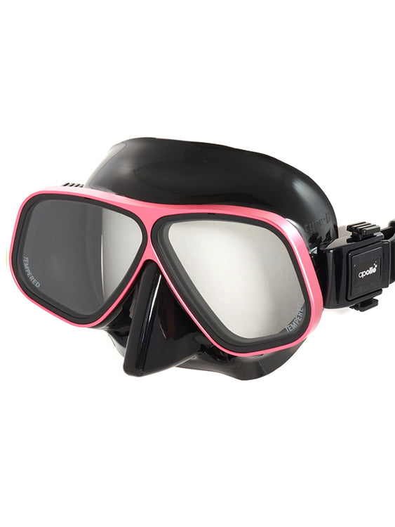 Black Silicone / Pink Frame (Peach)
