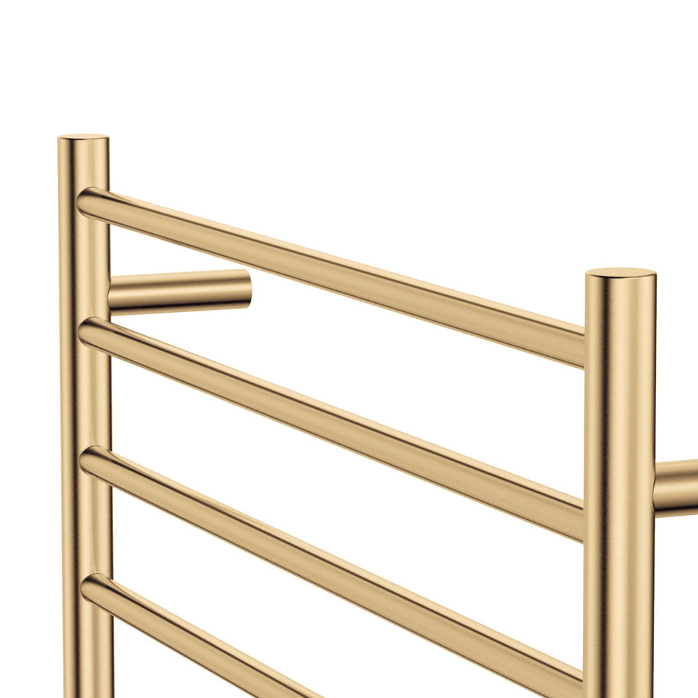 Fienza 8277570UB Isabella Heated Towel Rail 750x700mm Urban Brass - Premium Bathroom Towel Warmer for Spa-Like Luxury at Home