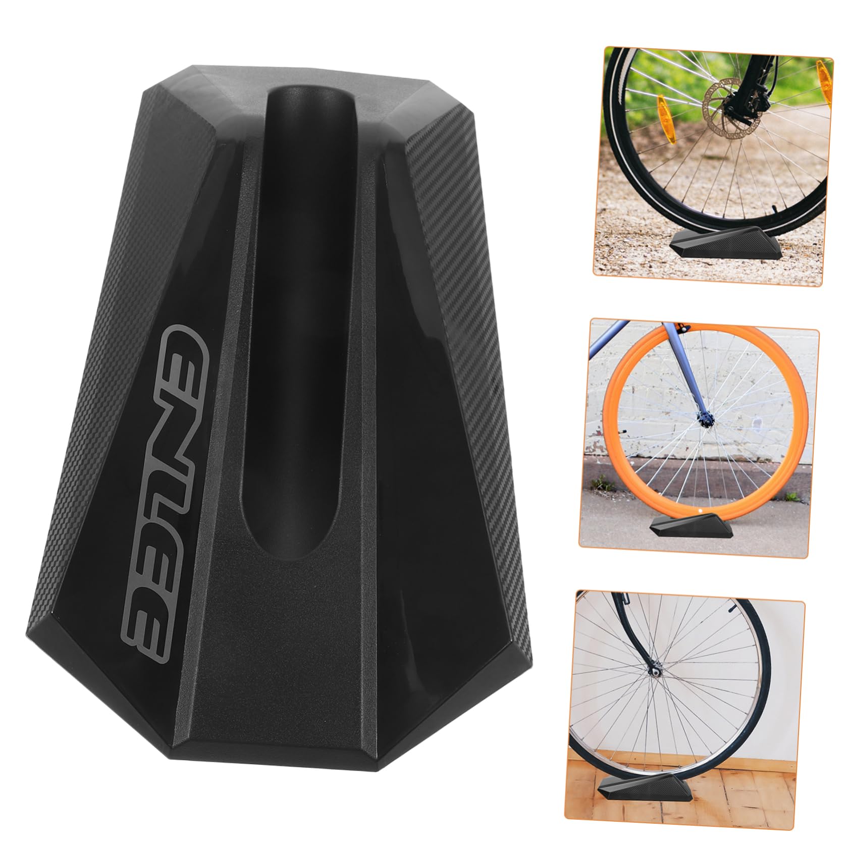 BESPORTBLE Bike Trainer Stand - Heavy Duty Plastic Exercise Bike Mat for Indoor Cycling, Bicycle Display Stand & Wheel Protection - Perfect for Home Gym, Spinning Classes & Bike Storage