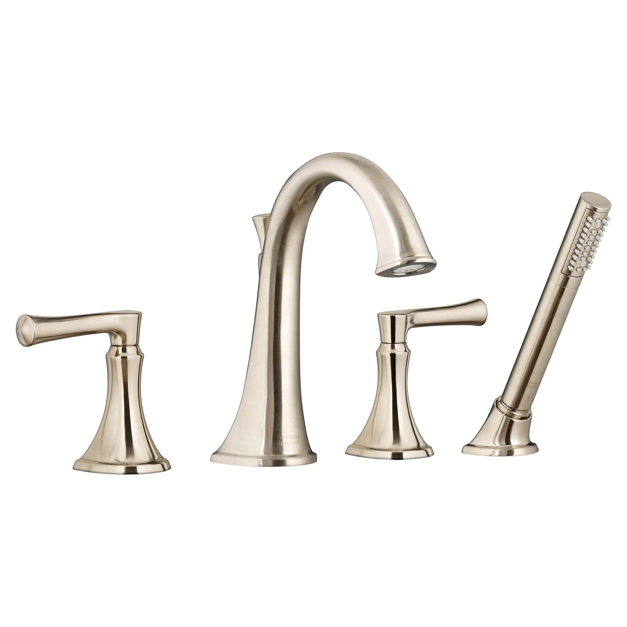 Premium Matte Black Estate Bathtub Faucet with Hand Shower - Compatible with Flash® Rough-In Valve - Lever Handle Design for Modern Bathrooms - Perfect for Spa-Like Relaxation and Daily Bathing
