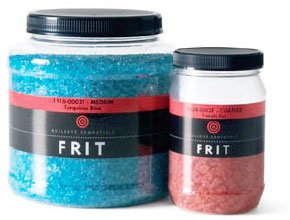1 Lb Clear Transparent Powder Frit - 90 COE Glass Fusing Supply for DIY Jewelry, Art Glass & Kiln Craft Projects - Perfect for Stained Glass, Mosaics & Glass Blending