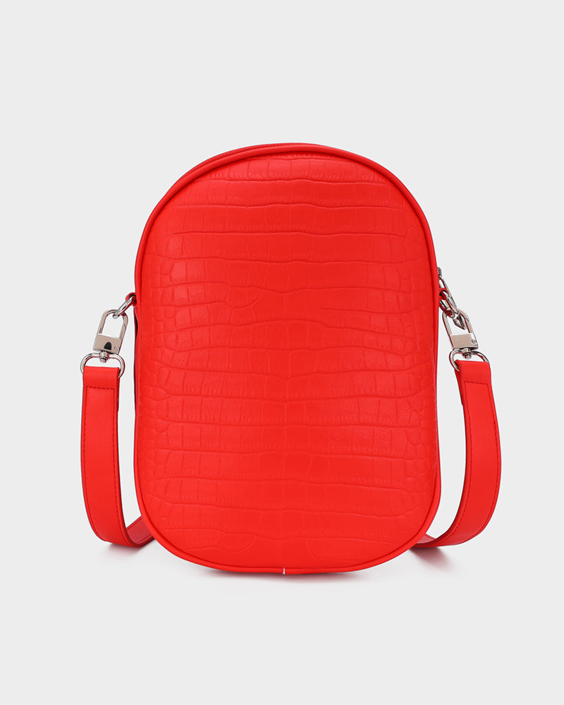 Red Baseball Cap Design Bag - Stylish & Trendy Hat Storage for Sports Fans | Perfect for Travel, Gym & Daily Use