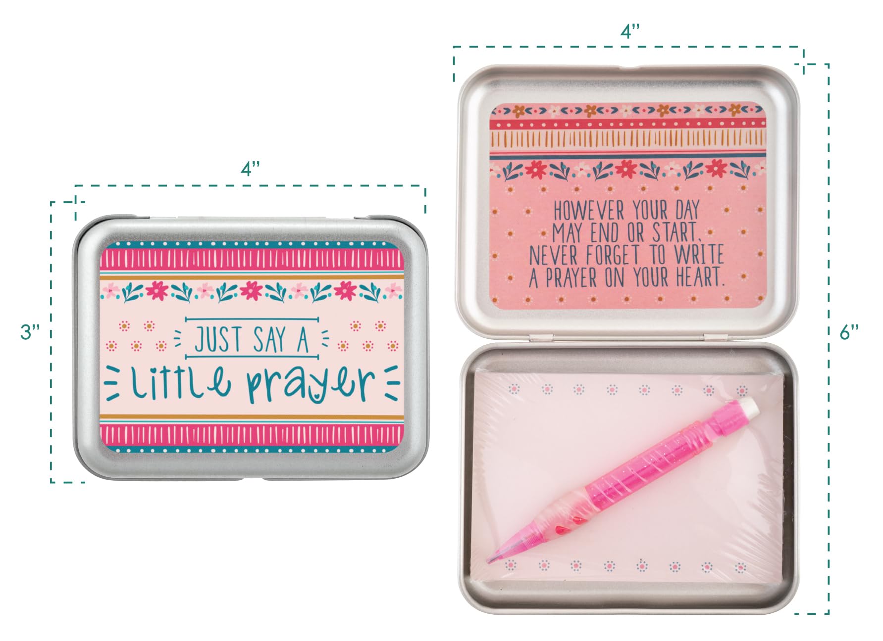 Karma Sentiment Box - Prayer & Encouragement Note Taking Box for Positive Thoughts, Gratitude Journal & Daily Affirmations | Perfect for Meditation, Mindfulness & Spiritual Growth