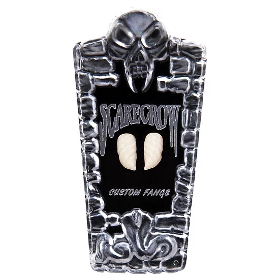 Scary Vampire Fangs - Premium Spiral Halloween Costume Accessories for Cosplay, Horror Parties & Halloween Decorations