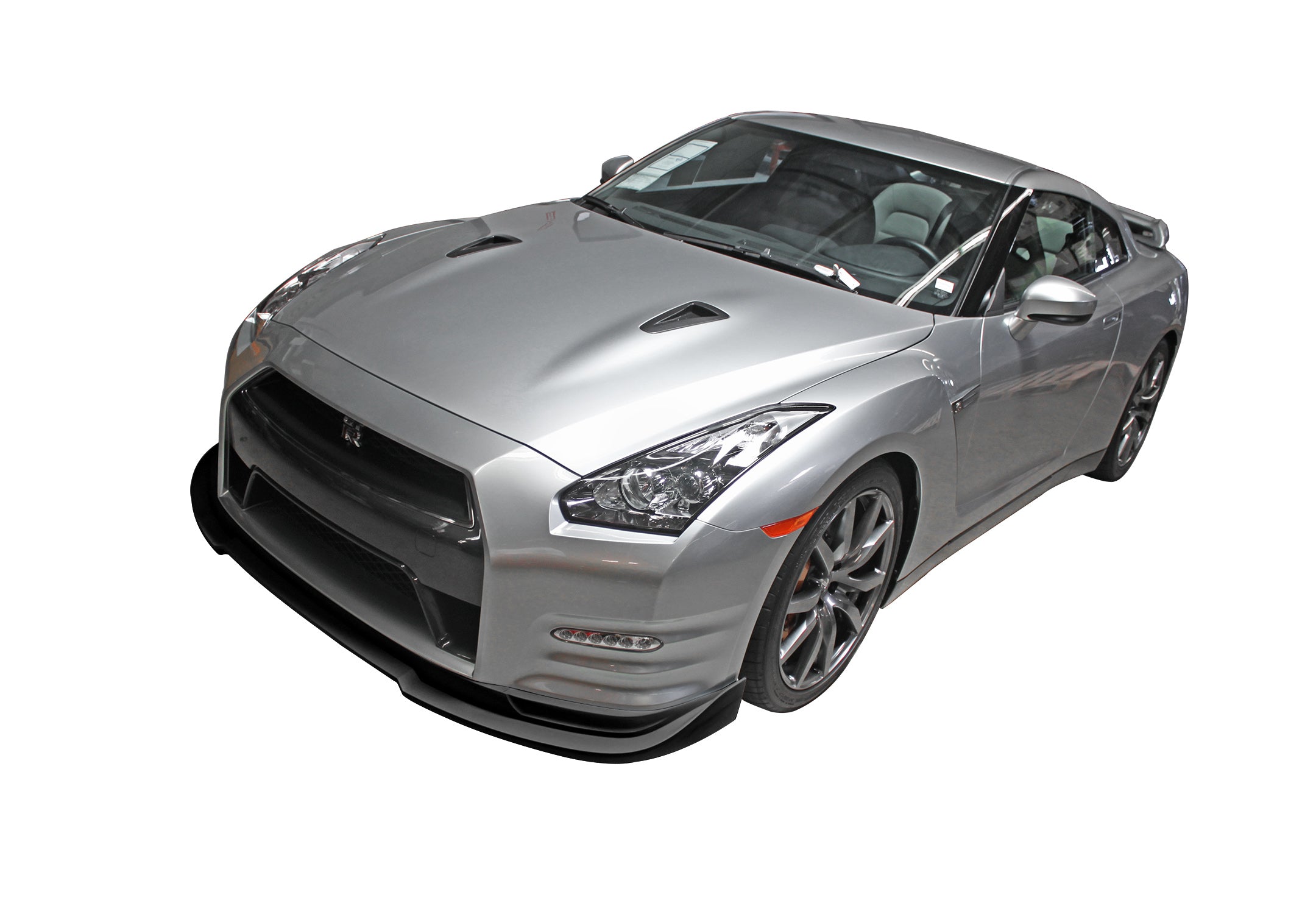 2012-2015 Nissan GT-R R35 Front Bumper Lip Splitter - Polyurethane (Urethane) Body Kit - GTRKB13022 - Perfect for Track Racing & Street Performance Upgrades