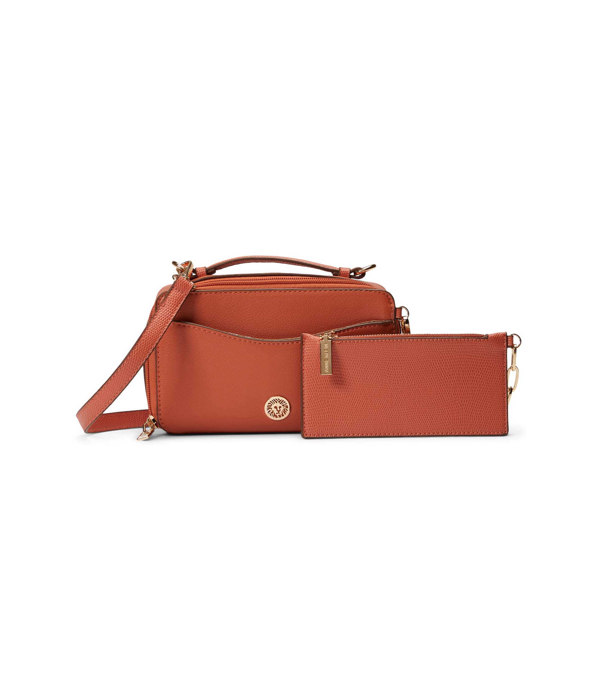 Anne Klein Convertible Crossbody Bag with Pocket - Stylish & Functional Handbag for Women | Perfect for Work, Travel & Everyday Use