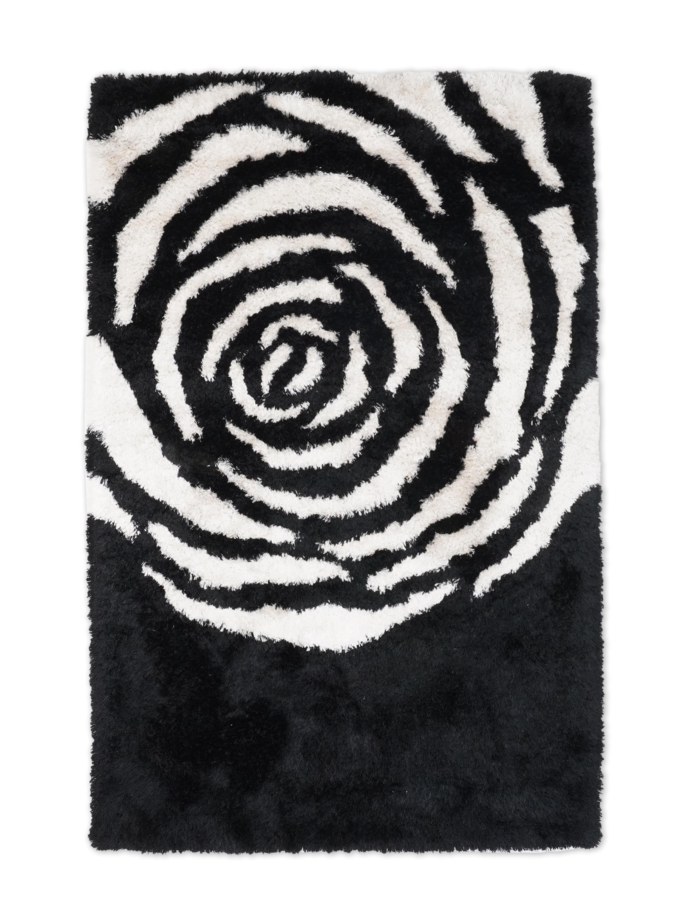Handmade African Daisy Tufted Rug - Soft & Durable Wool Area Rug for Living Room, Bedroom, or Nursery Decor