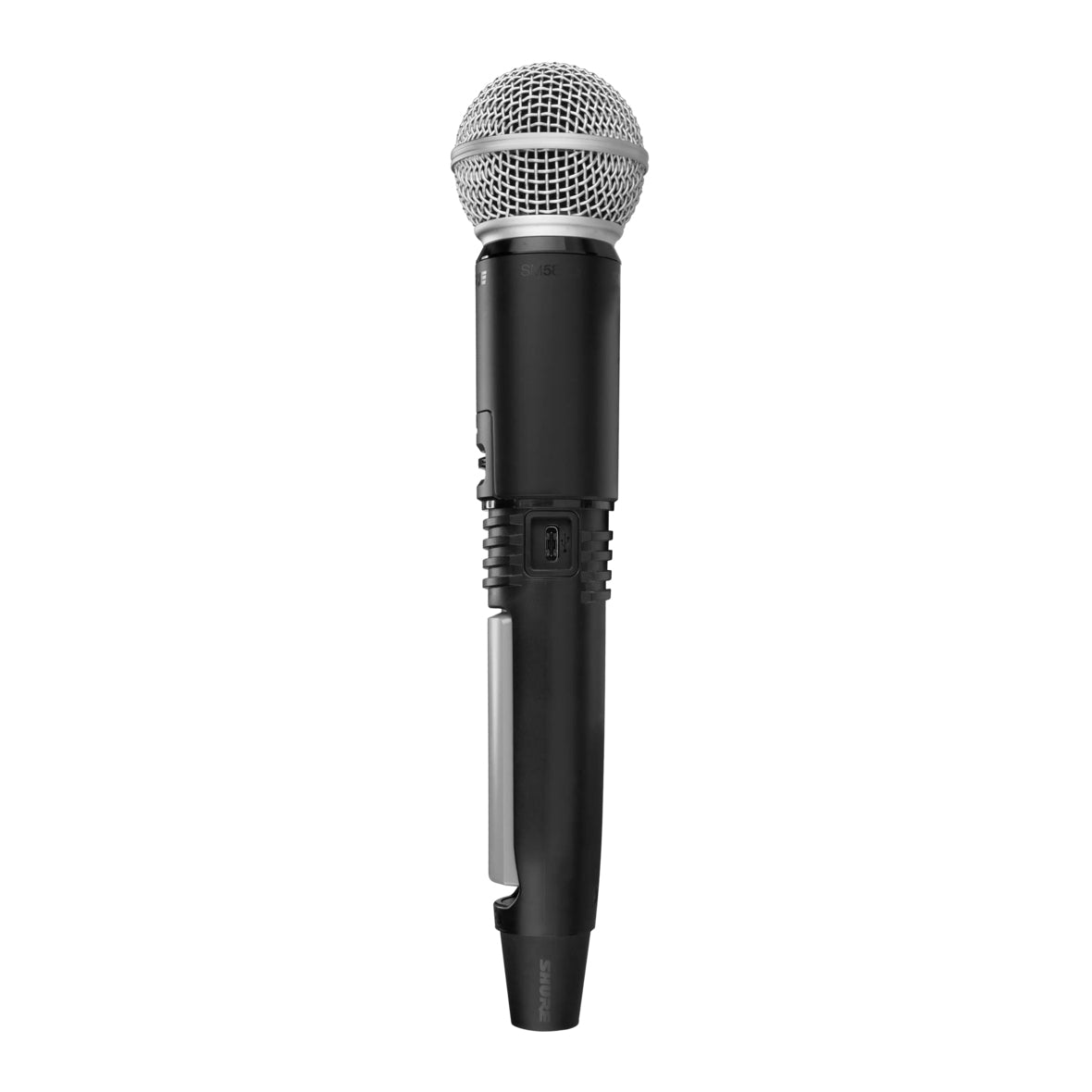 Shure GLXD2+/SM58 Digital Wireless Dual Band Handheld Microphone System - Professional Vocal Mic for Live Performances, Concerts & Studio Recording