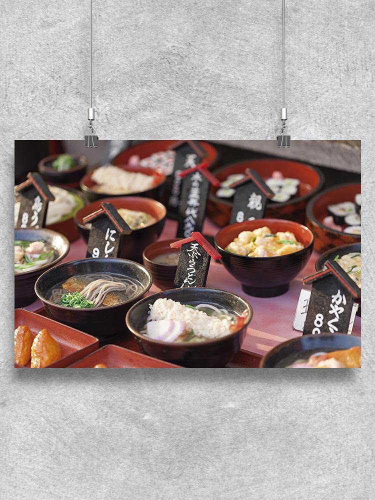 Vintage Japanese Traditional Food Market Poster - Authentic Asian Cuisine & Culture Wall Art - Perfect for Home, Office & Restaurant Decor