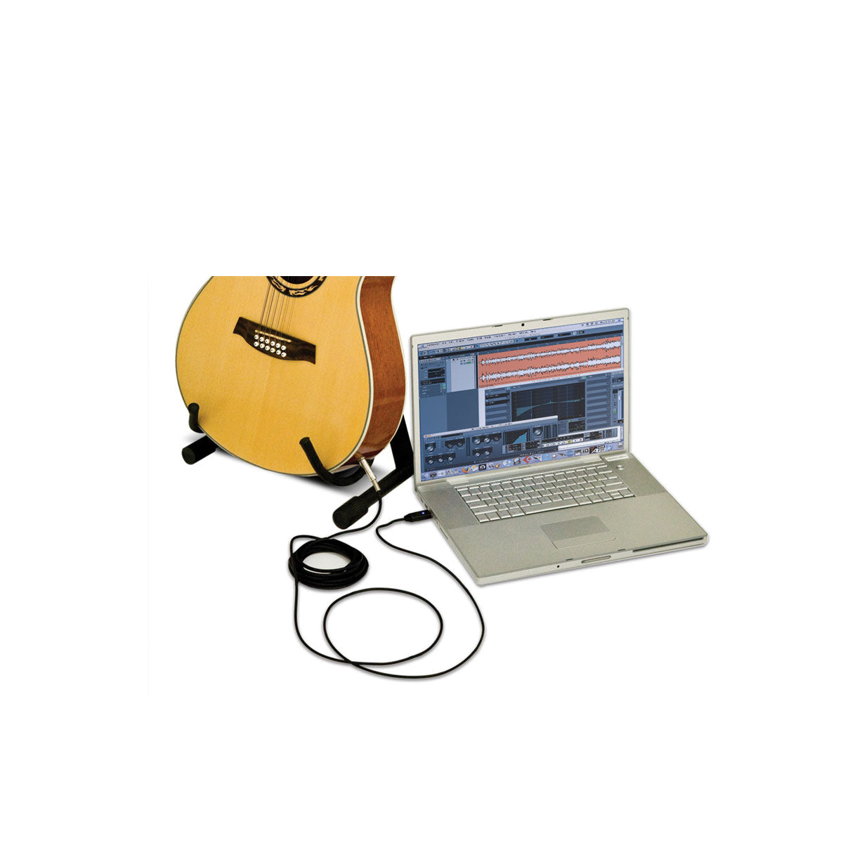 Alesis GuitarLink - USB Guitar Audio Interface for Recording & Practice | Perfect for Home Studios, Live Performances & Online Lessons