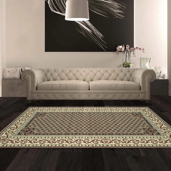 Longfield Floral Oriental Traditional Formal Indoor Area Rug - Elegant Home Decor for Living Room, Bedroom & Dining Room