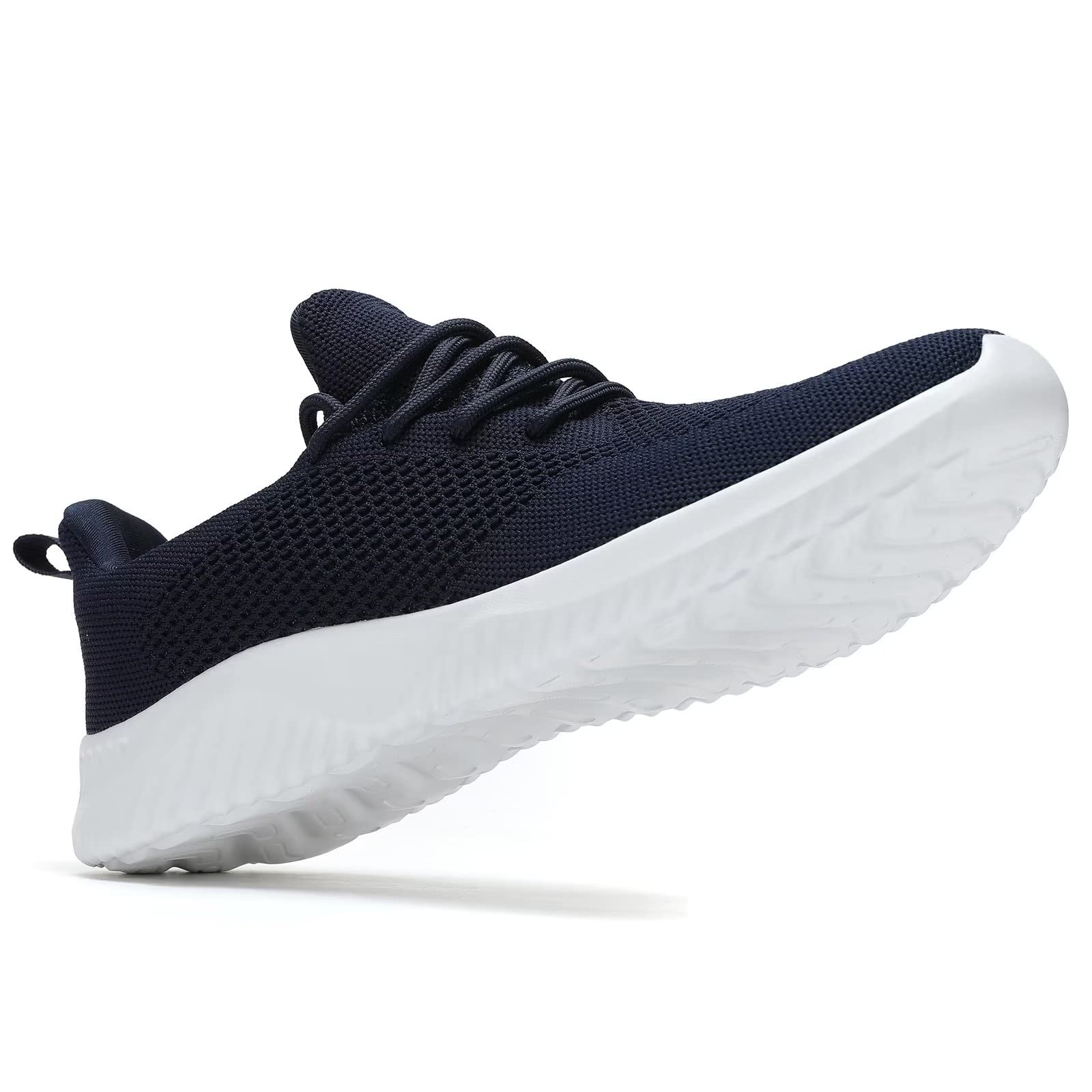 Men's Slip-On Running Shoes - Breathable Mesh Walking Sneakers with Soft Sole | Lightweight & Comfortable Loafers for Tennis, Work & Training | Perfect for Gym, Casual Wear & Daily Activities