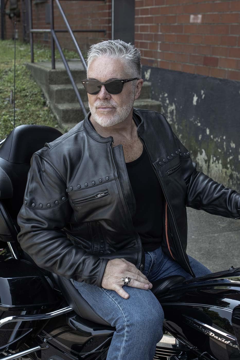 Milwaukee Leather MLM1504 Men's Black Premium Motorcycle Jacket - 
