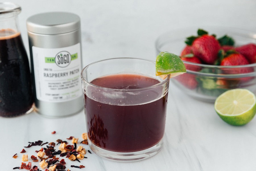 Organic Raspberry Patch Herbal Tea - Caffeine-Free, Antioxidant-Rich, Natural Flavor | Perfect for Relaxation, Detox & Afternoon Tea Time