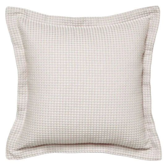 Logan & Mason Ascot Stone Square Cushion - Premium Outdoor Throw Pillow for Patio, Garden & Poolside Decor