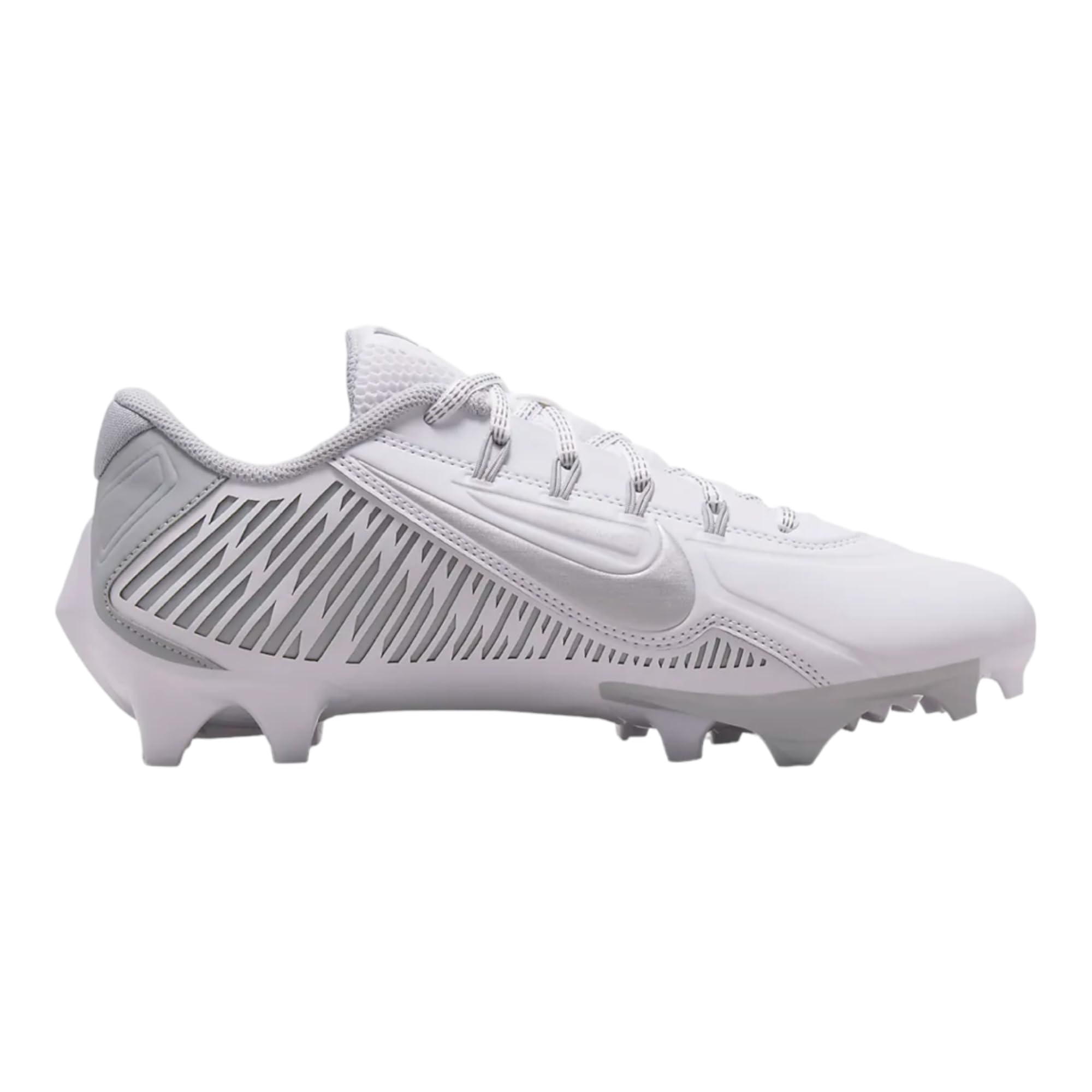 Nike Vapor Edge Pro 360 2 Men's Football Cleats - White/Metallic Silver - Size 13 | Lightweight Performance Cleats for Football Players | Perfect for Field Training & Competitive Games