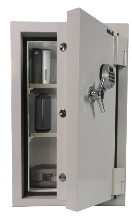 FireKing KF2715 1WHE 1-Hour Fireproof Safe Box - Document & Jewelry Protection for Home & Office Use