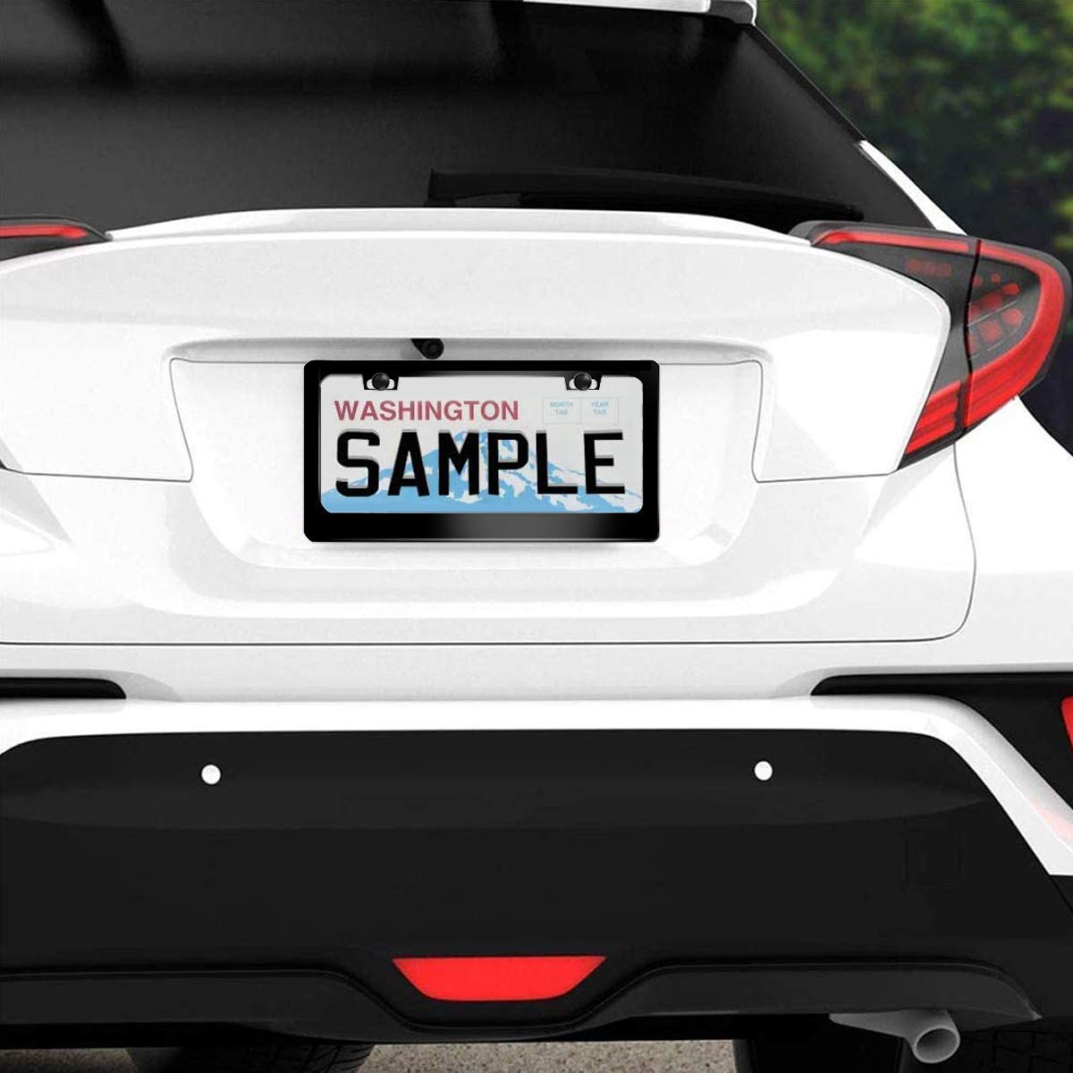 US Veteran Purple Heart Aluminum Metal License Plate Cover - Durable Car & Truck Plate Frame - Perfect for Military Support & Vehicle Customization