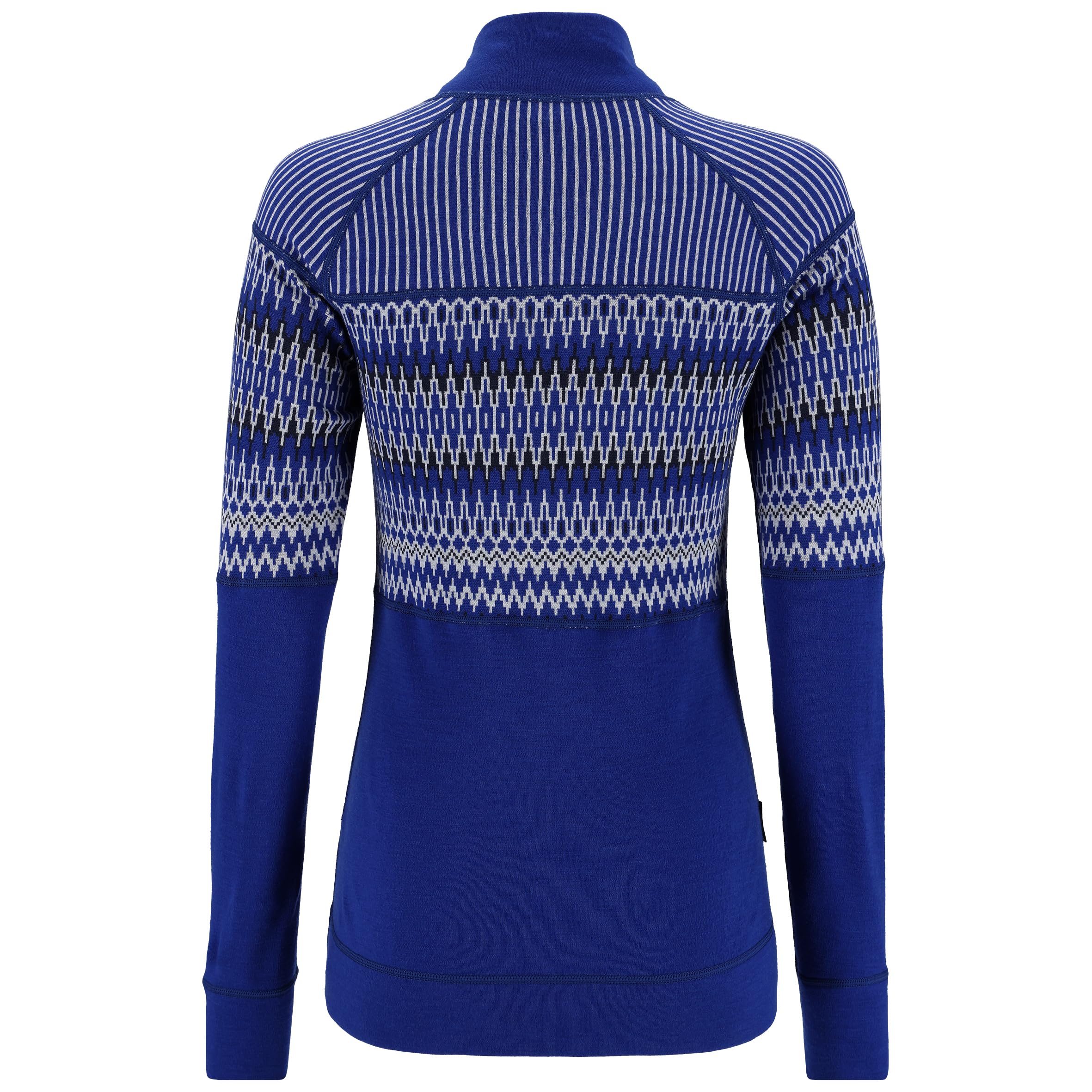 Kari Traa Silja Half Zip Women's Base Layer Top - 100% Merino Wool Long Sleeve Thermal Shirt for Winter, Hiking & Skiing - Warm Midweight Base Layer for Outdoor Activities & Cold Weather