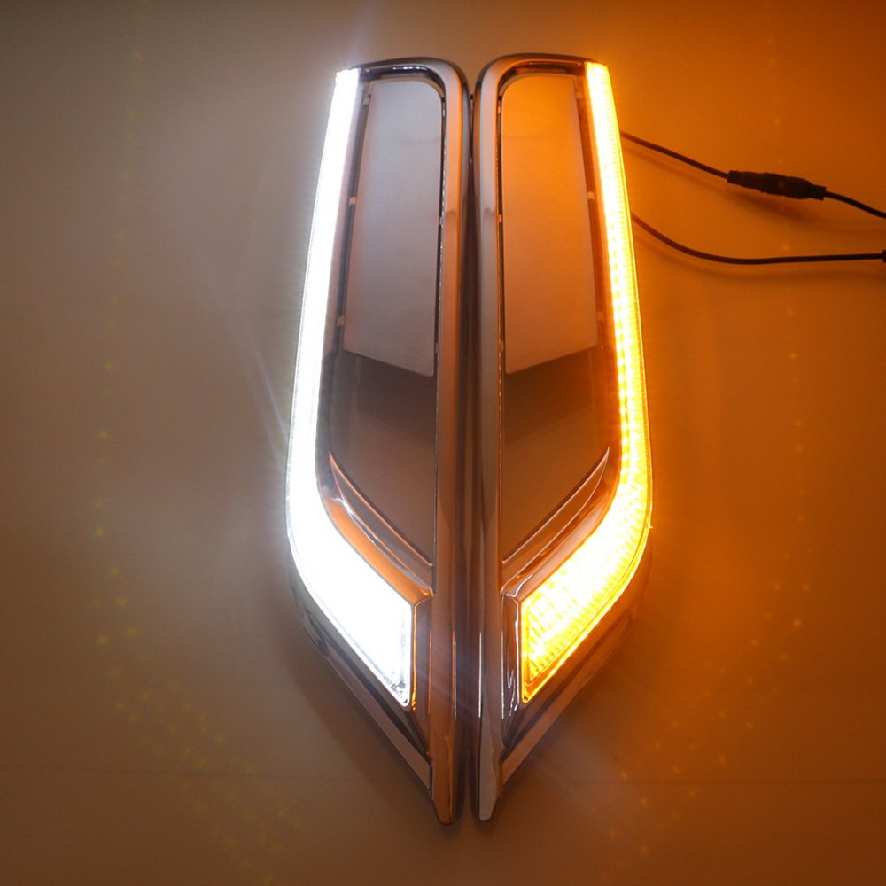 High Brightness LED Daytime Running Lights DRL for Honda CRV 2015 2016 - Direct Fit Front Bumper Lights | Enhanced Visibility & Safety for Daytime Driving