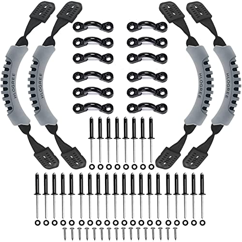 Gray - 4PCS Kayak Handles