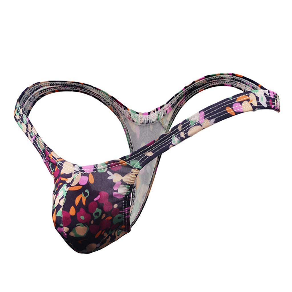 **Stretch Thong T-Back G-String Micro Men's Underwear - Sexy & Comfortable for Daily Wear, Workout & Intimate Moments**