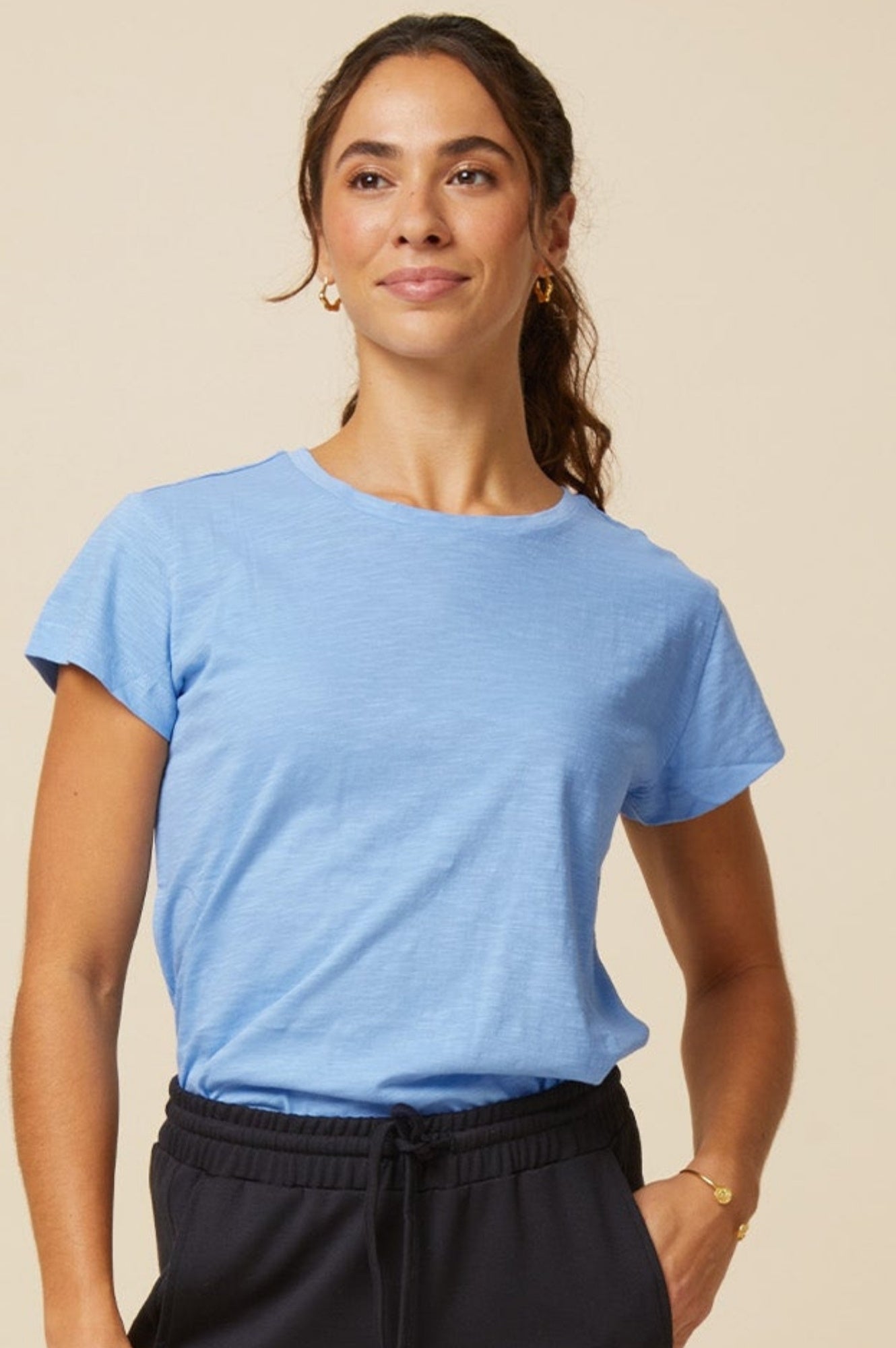 Premium Organic Cotton T-Shirt for Men & Women | Soft, Breathable & Eco-Friendly Blue Tee | Perfect for Casual Wear, Gym & Outdoor Activities