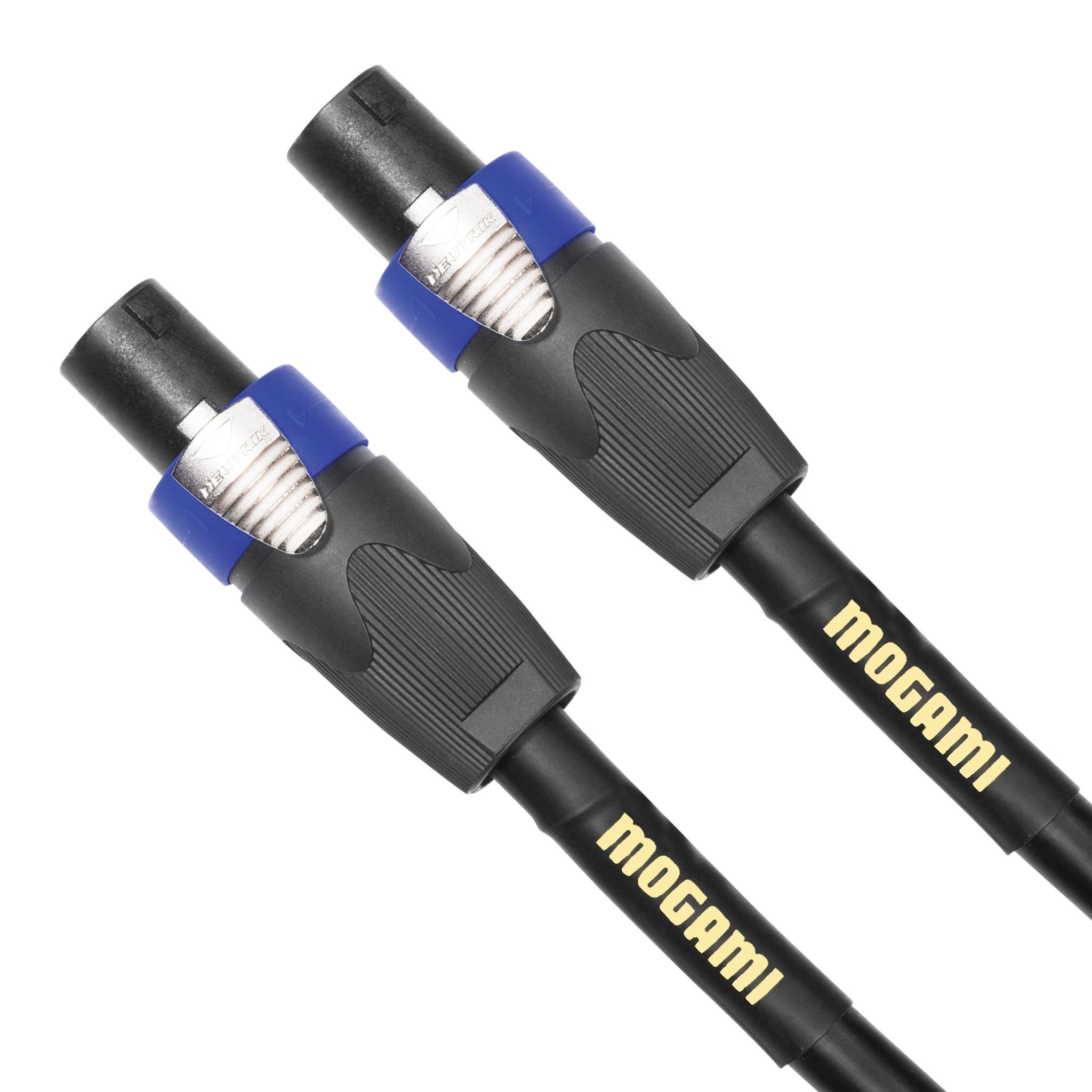Mogami GOLD SPEAKER Cable SO-15 15ft with Neutrik SpeakON Connectors - 4-Pole Gold Plated Contacts for Professional Audio Amplifier to Cabinet Connection - Perfect for Studio, Live Sound & DJ Equipment