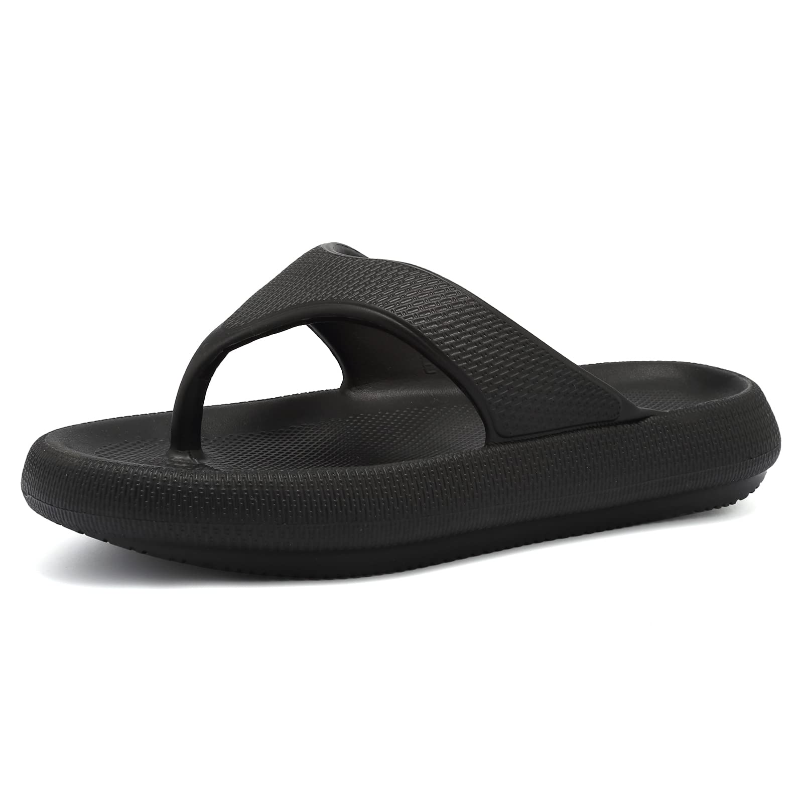EQUICK Cloud Slides Pillow Slippers for Women & Men - Ultra Soft Bathroom Sandals with Cushioned Thick Sole | Indoor Outdoor Shower Slippers | Perfect for Spa, Poolside, and Home Relaxation