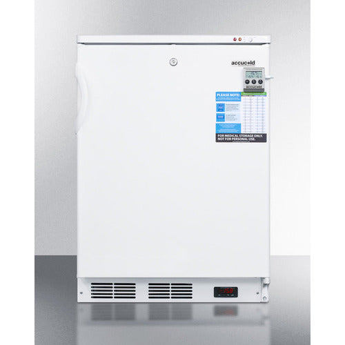 Accucold VT65MLBIVAC 24-Inch Wide Built-In All Freezer - Perfect for Home Kitchens, Restaurants & Commercial Use