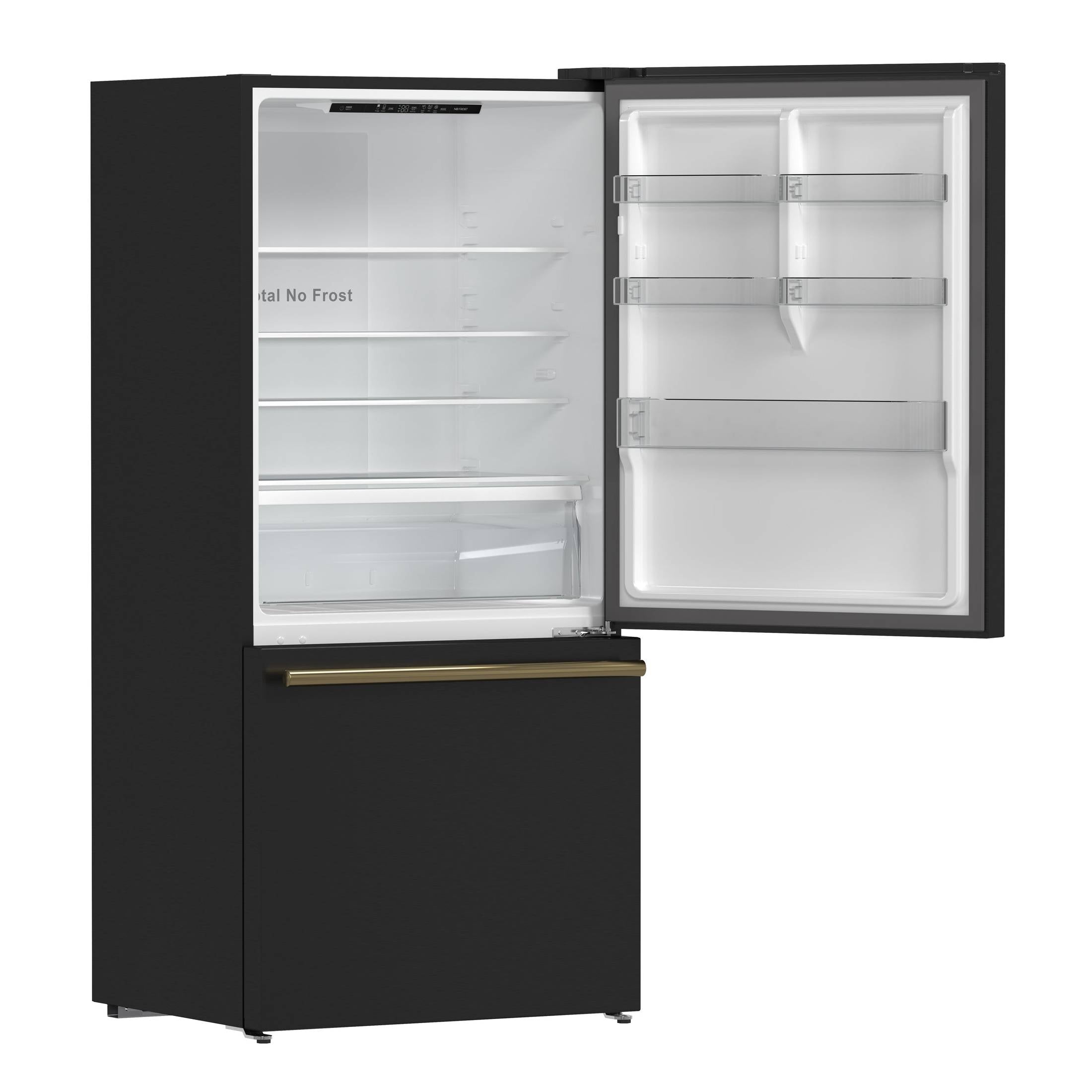 Forno Espresso 30-Inch Electric Range, Range Hood & Refrigerator Set - Stainless Steel, White or Black - Perfect for Modern Kitchens & Home Renovations