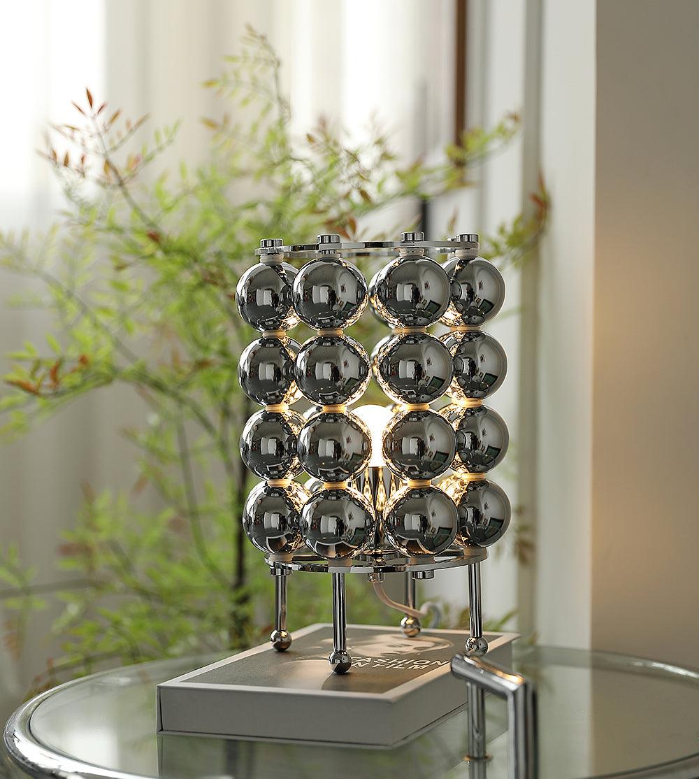 Kare Modern Table Lamp - Stylish LED Nightstand Light for Bedroom, Living Room & Office - Warm White & Cool White Dimmable Lighting