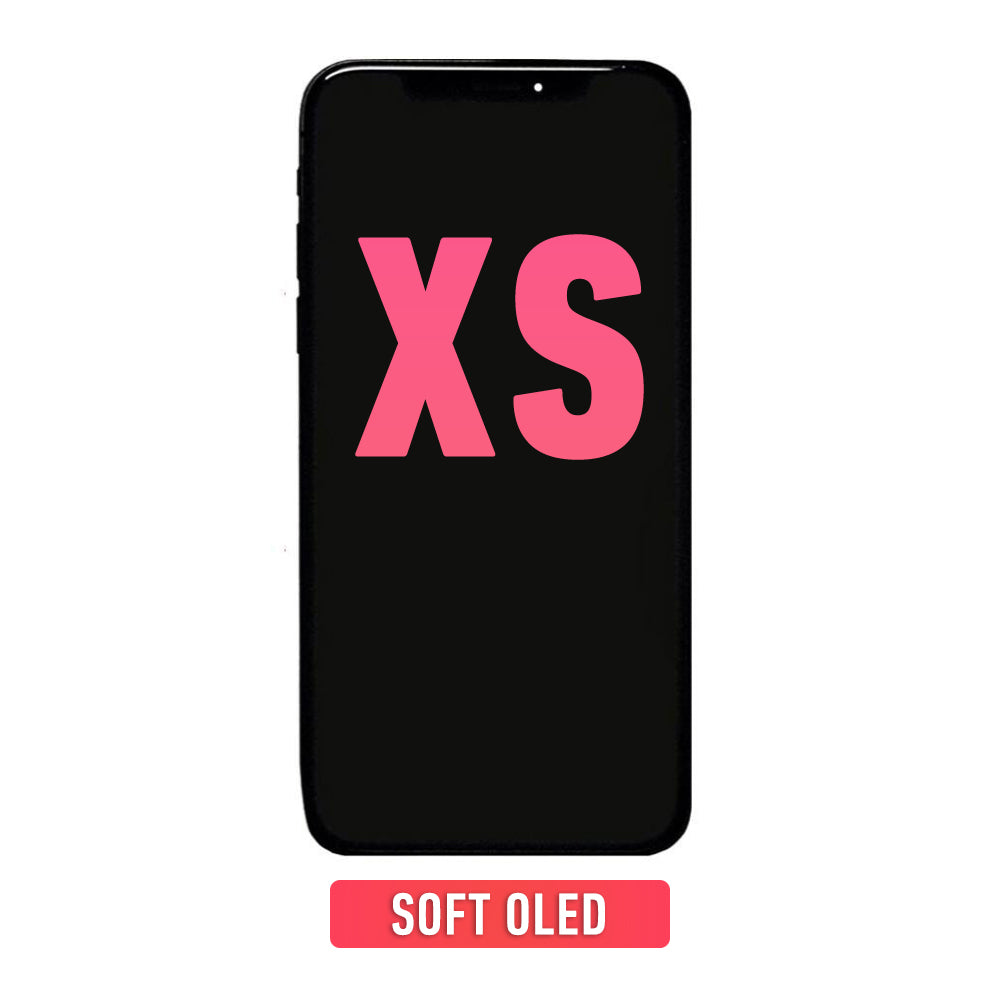 Original iPhone XS OLED Screen Replacement - Soft OLED Display with IQ9 Technology | High-Quality Repair Part for DIY Fixes | Perfect for Home, Office, or Professional Repair Shops