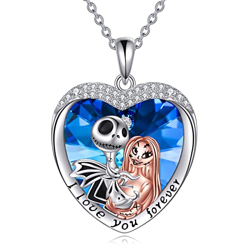 Jack Skellington Sally and Zero with Sapphire Crystal