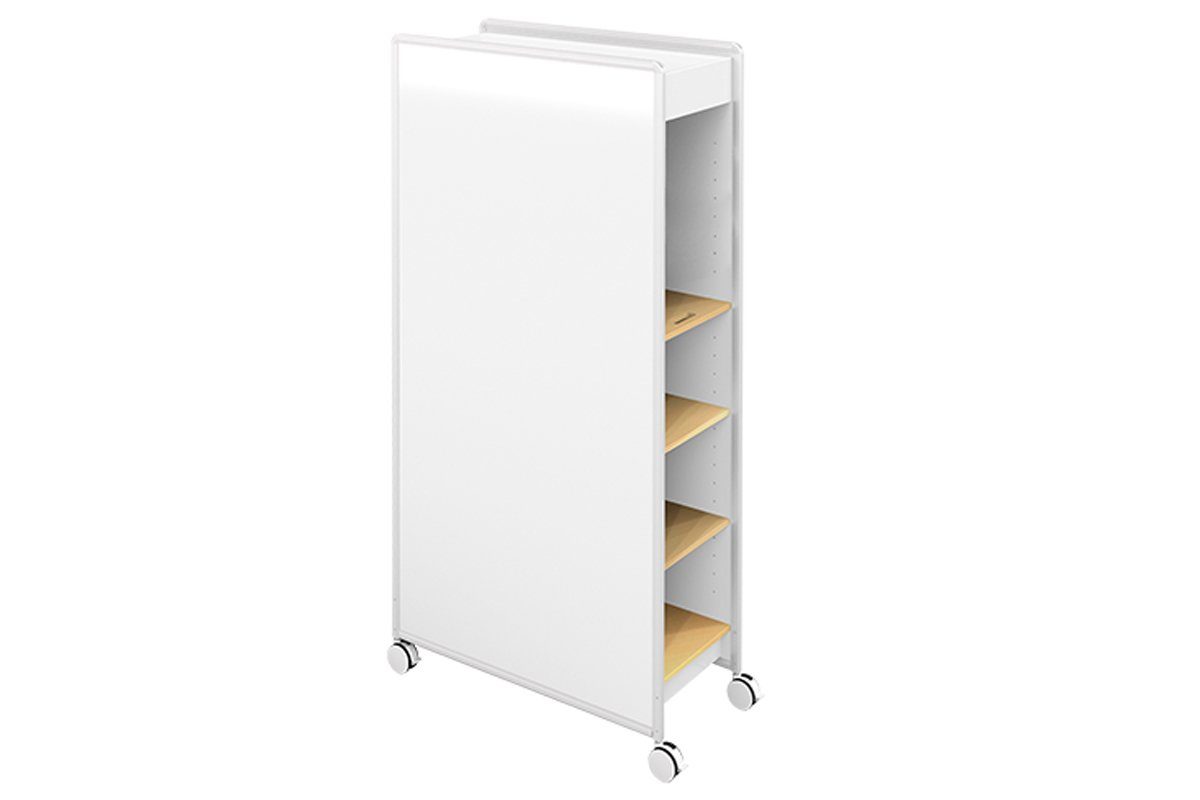 Vision Hubble Double-Sided Mobile Whiteboard - Portable Dry Erase Board for Office, Classroom & Home Use - Perfect for Presentations, Teaching & Note-Taking