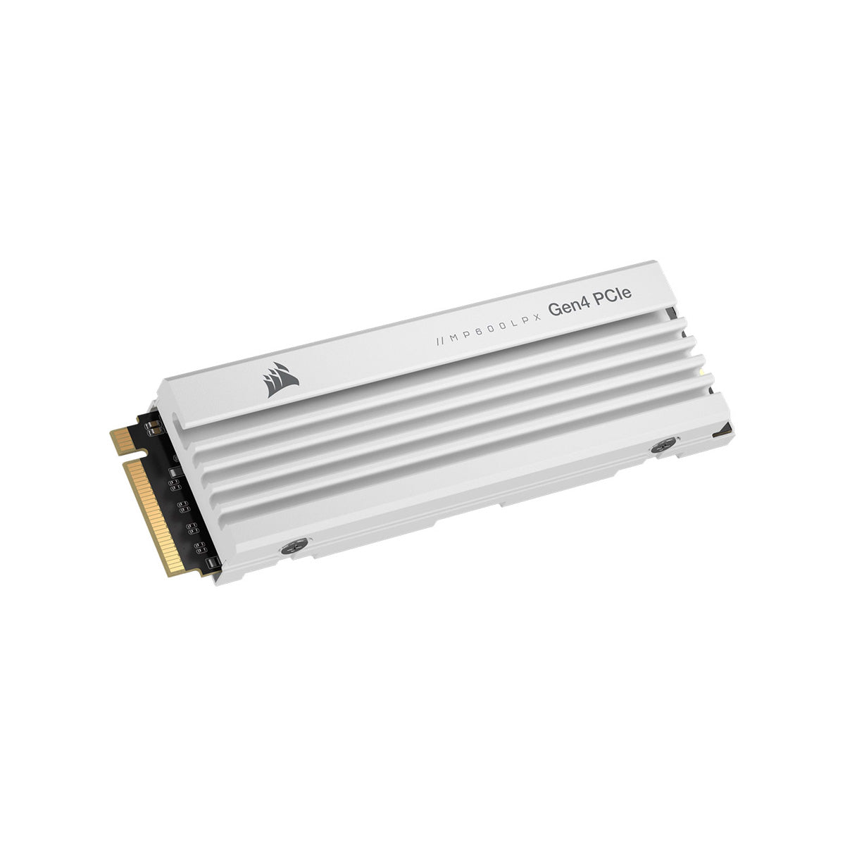 Corsair MP600 Pro LPX 2TB PCIe Gen4 x4 NVMe M.2 SSD - High Speed Gaming SSD for PS5, PC & Laptop - White Internal Solid State Drive for Fast Boot & Load Times