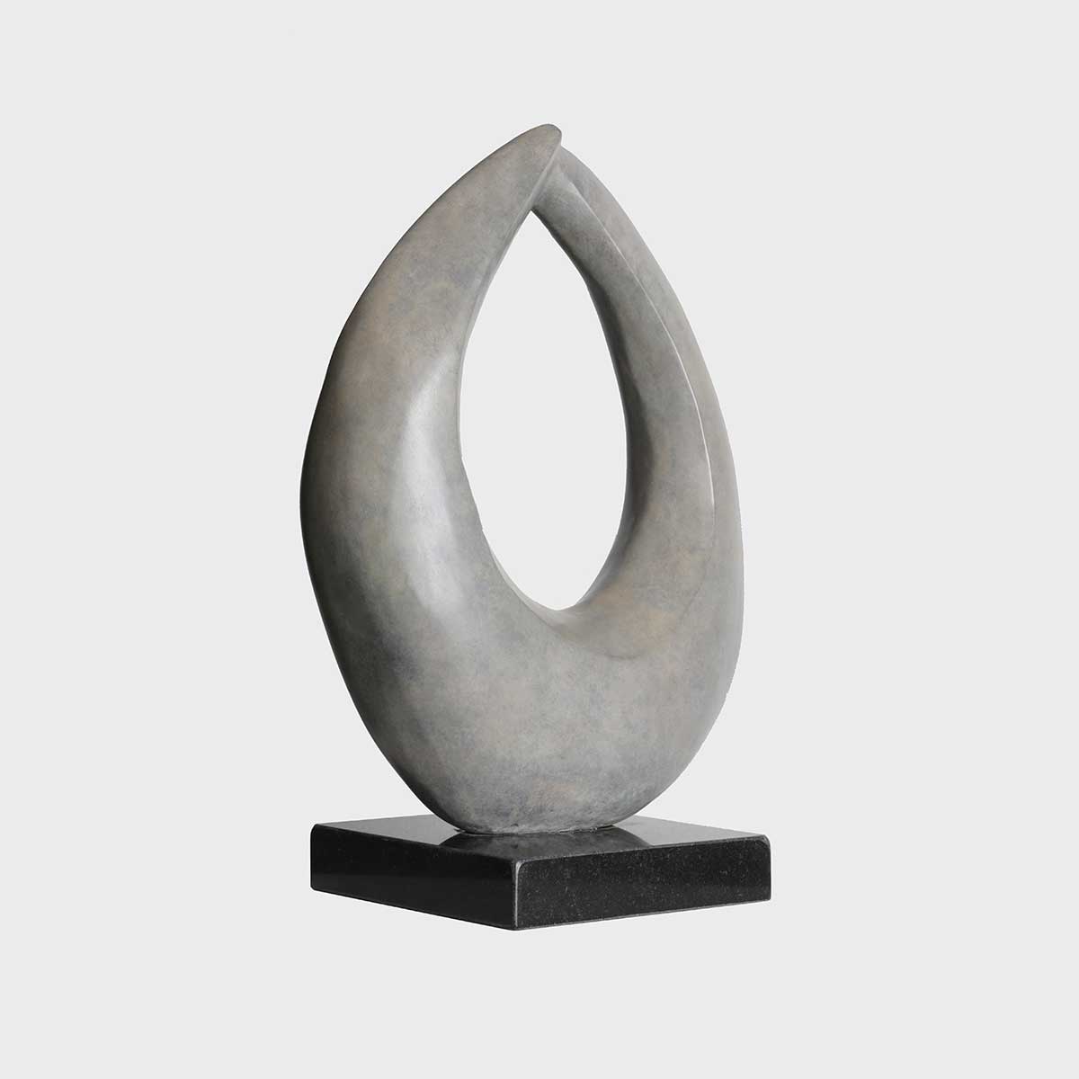 Handcrafted Sand Patina Bronze Sculpture - Elegant Home Decor for Living Room, Office & Garden | Unique Art Gift for Collectors