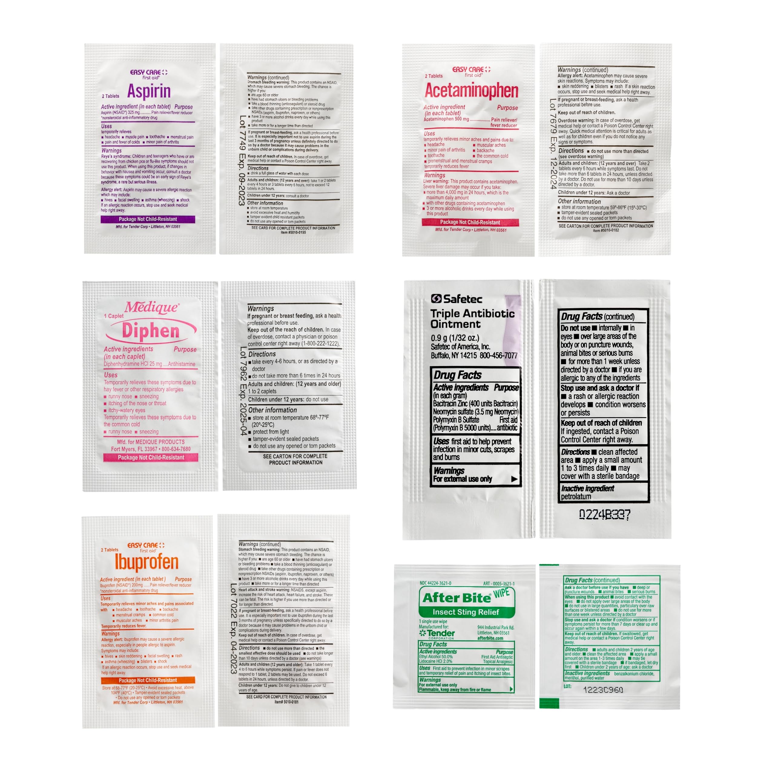 Adventure Medical Kits Mountain Series Hiking First Aid Kit - Emergency Medical Supplies for 2 People (2 Days) - Includes Trauma Pad, Medications & Guidebook - Perfect for Hiking, Camping & Outdoor Adventures