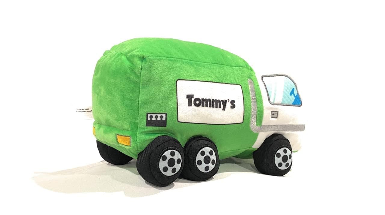 Tommy The Trash Truck - Soft & Cuddly Baby Toy for Boys 6-12 Months | Educational Garbage Truck Toy | Perfect Gift for Birthday, Christmas & Holidays | Great for Early Learning & Sensory Play
